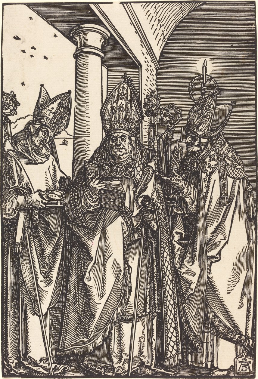 Santos Nicolau, Ulrich e Erasmo de Albrecht Dürer