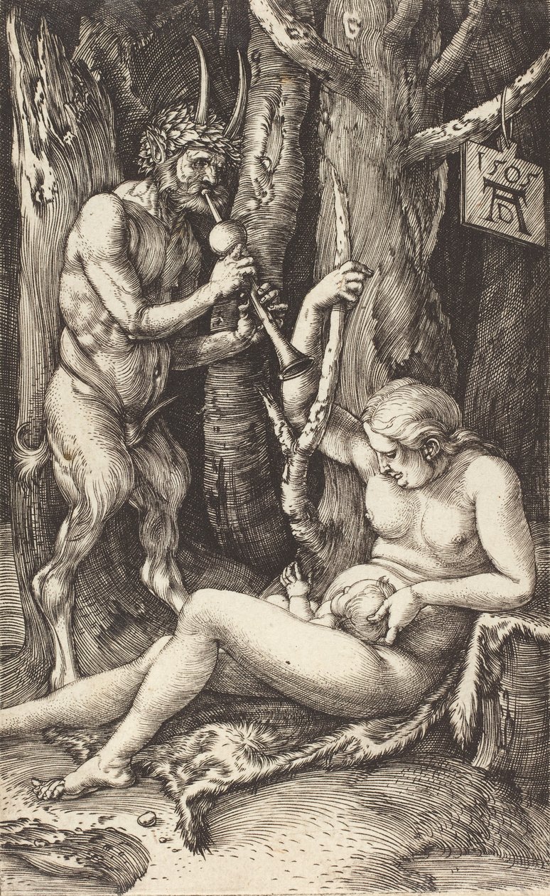 Família Sátira, 1505. de Albrecht Dürer