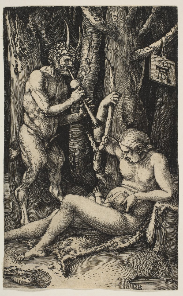 Família Sátiro, 1505. de Albrecht Dürer