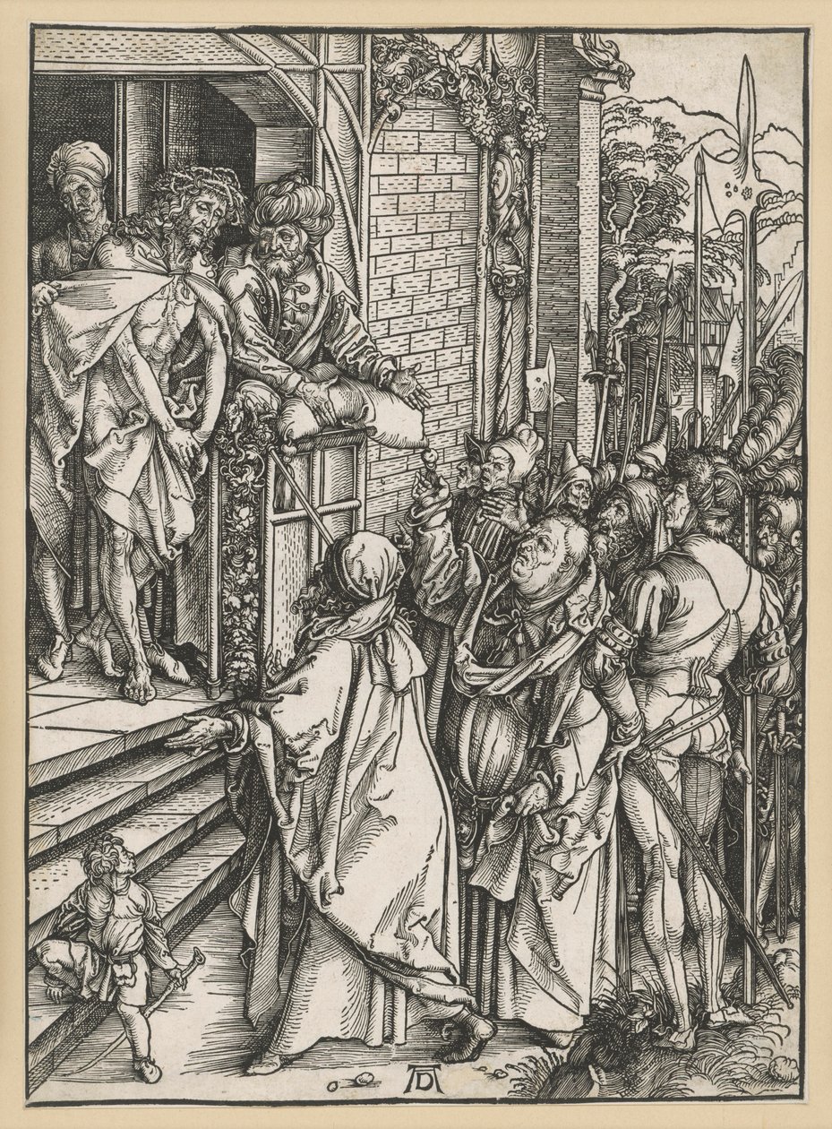A apresentação de Cristo (Grande Paixão) de Albrecht Dürer