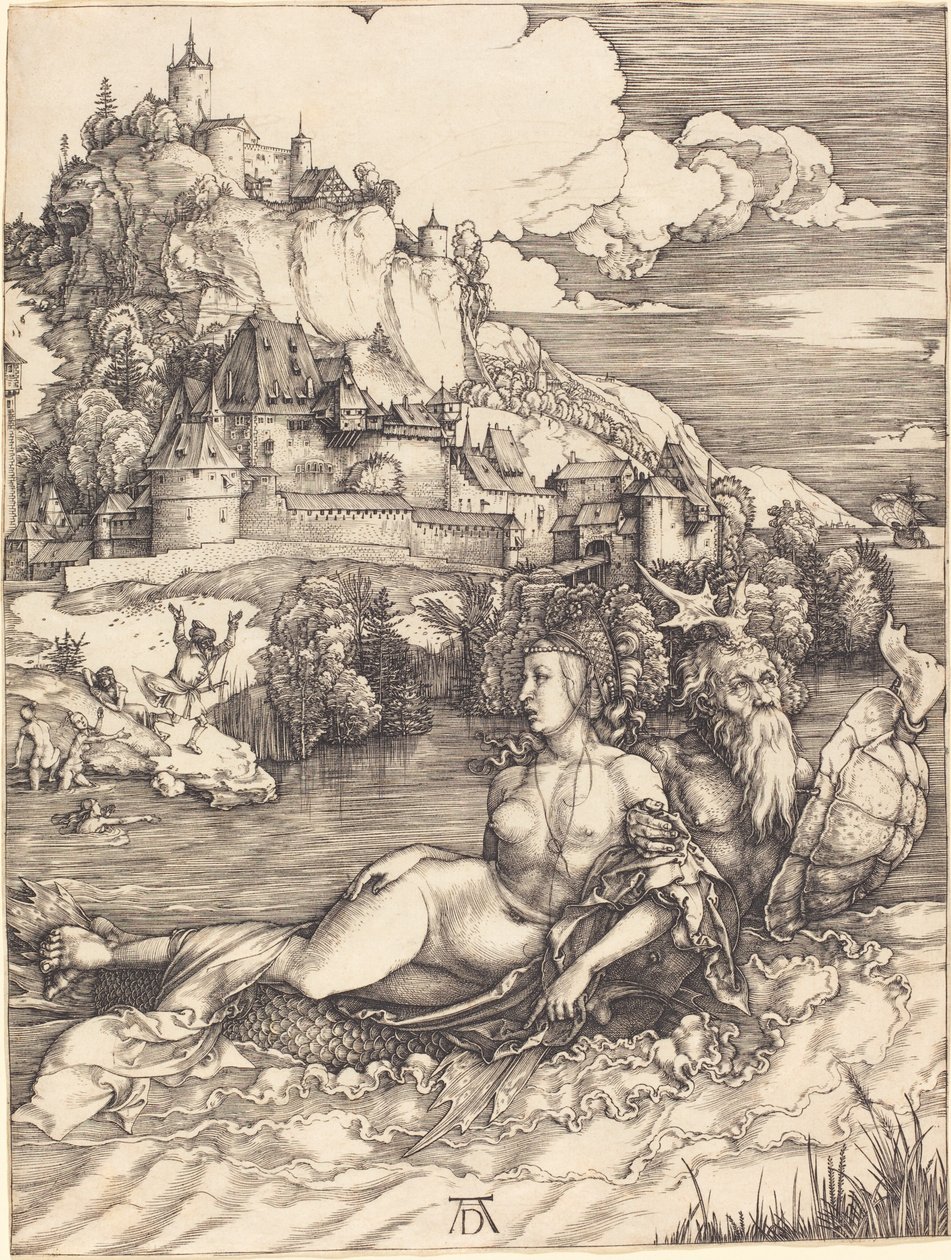Monstro do Mar ("A Maravilha do Mar") de Albrecht Dürer