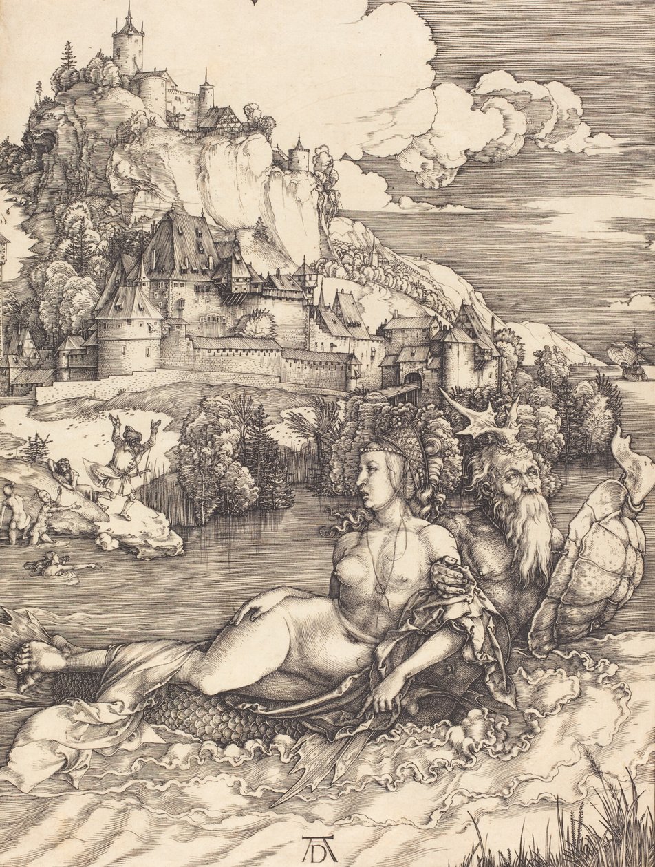 Monstro do Mar A Maravilha do Mar, c. 1498. de Albrecht Dürer