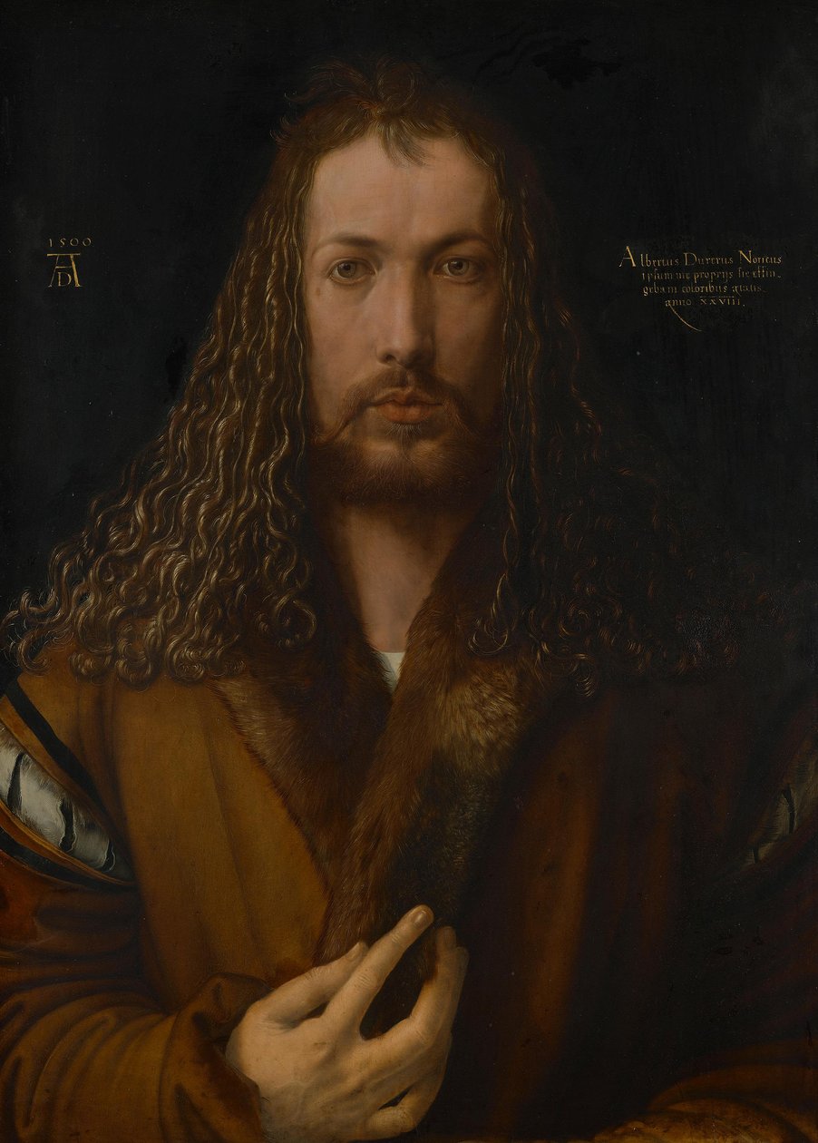 Auto-retrato com casaco de pele de Albrecht Dürer