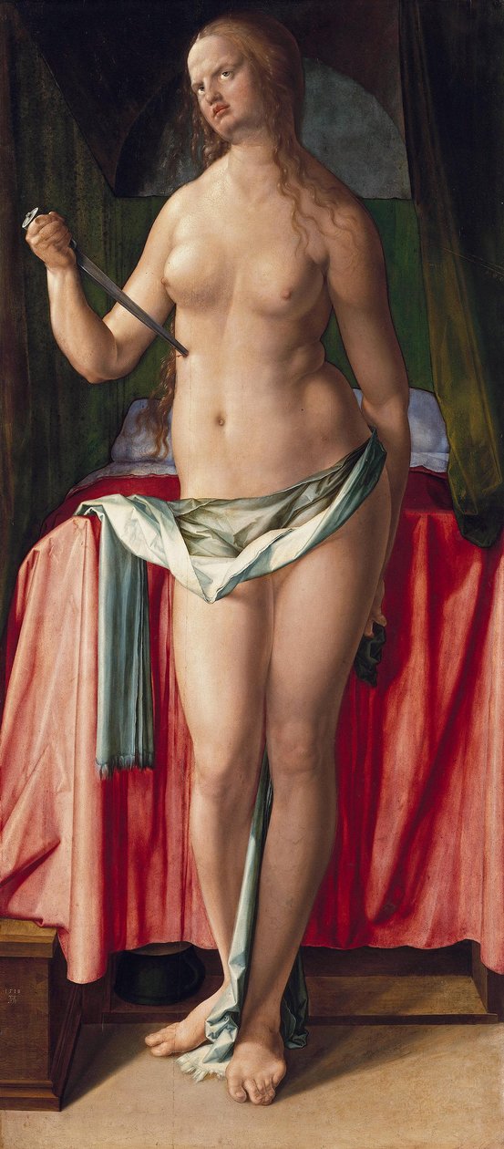 O suicídio de Lucrécia de Albrecht Dürer