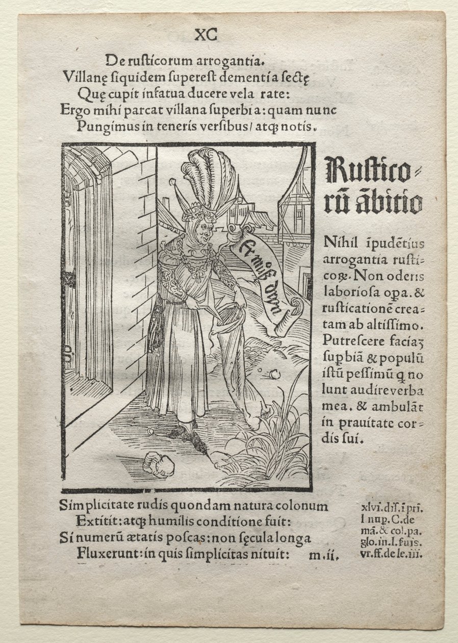 Navio dos tolos, depois de 1497. de Albrecht Dürer