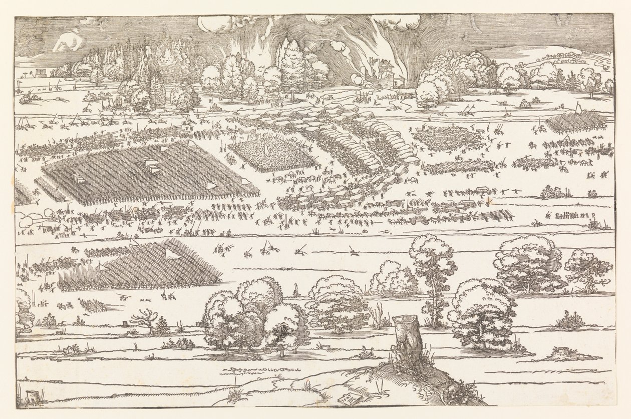 Cerco de uma cidade (Parte 2) de Albrecht Dürer