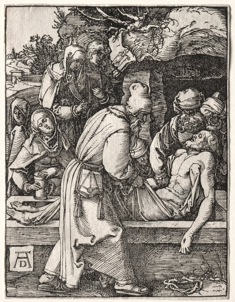 Pequena Paixão: A Deposição. de Albrecht Dürer