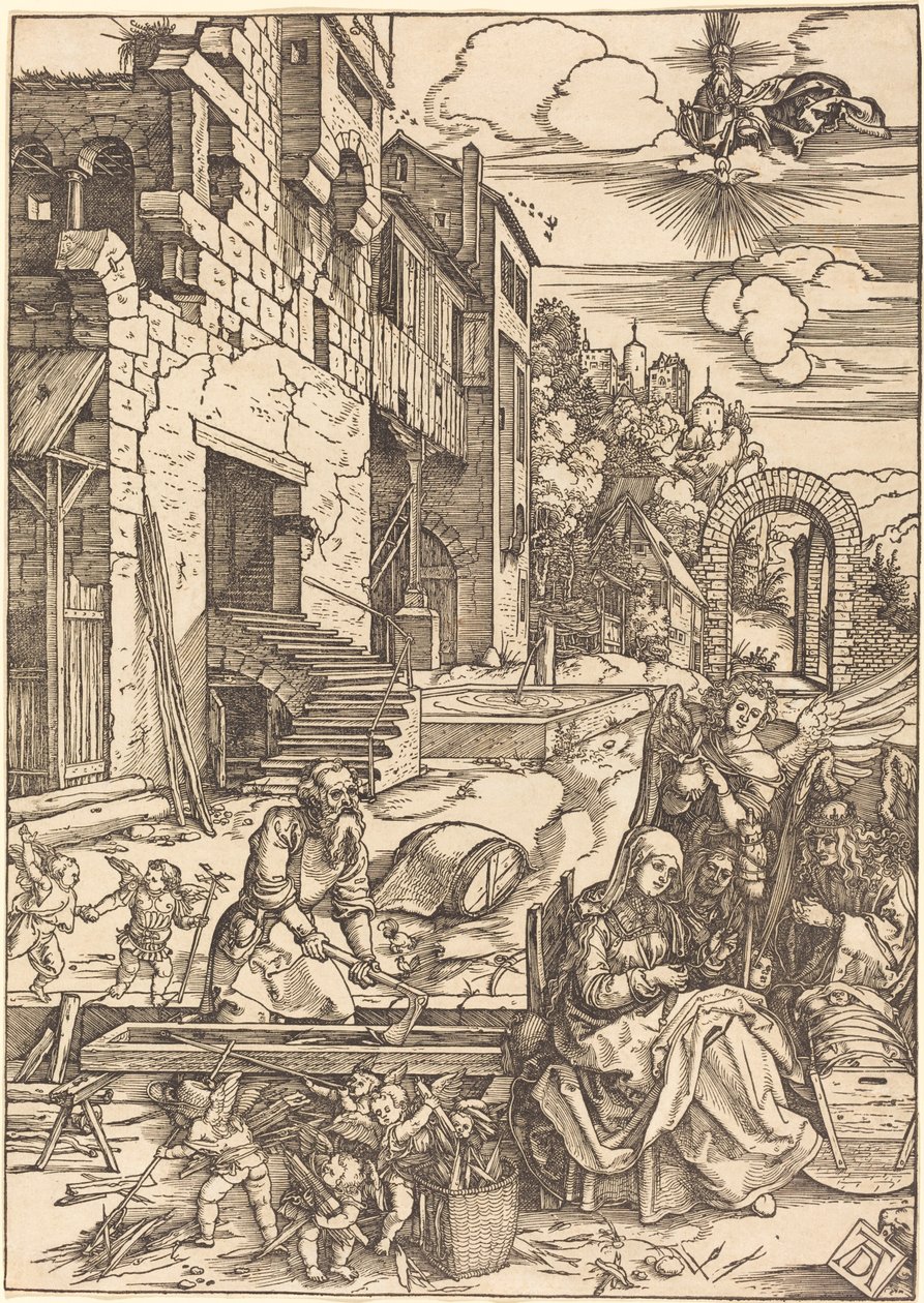Permanência da Sagrada Família no Egito de Albrecht Dürer