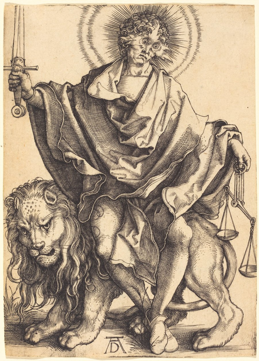 Sol Iustitiae («Sol da Justiça») de Albrecht Dürer