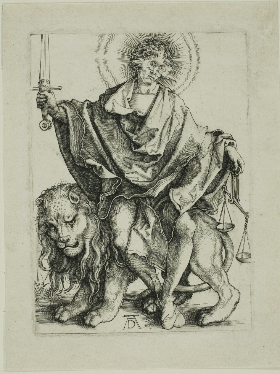 Sol da Justiça (O Juiz) de Albrecht Dürer