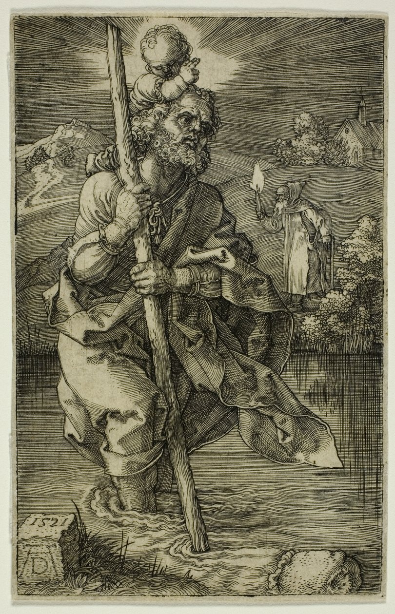 São Cristóvão Virado à Direita de Albrecht Dürer