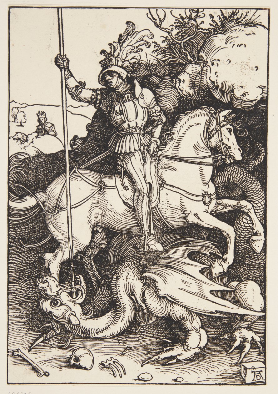 São Jorge matando o dragão de Albrecht Dürer
