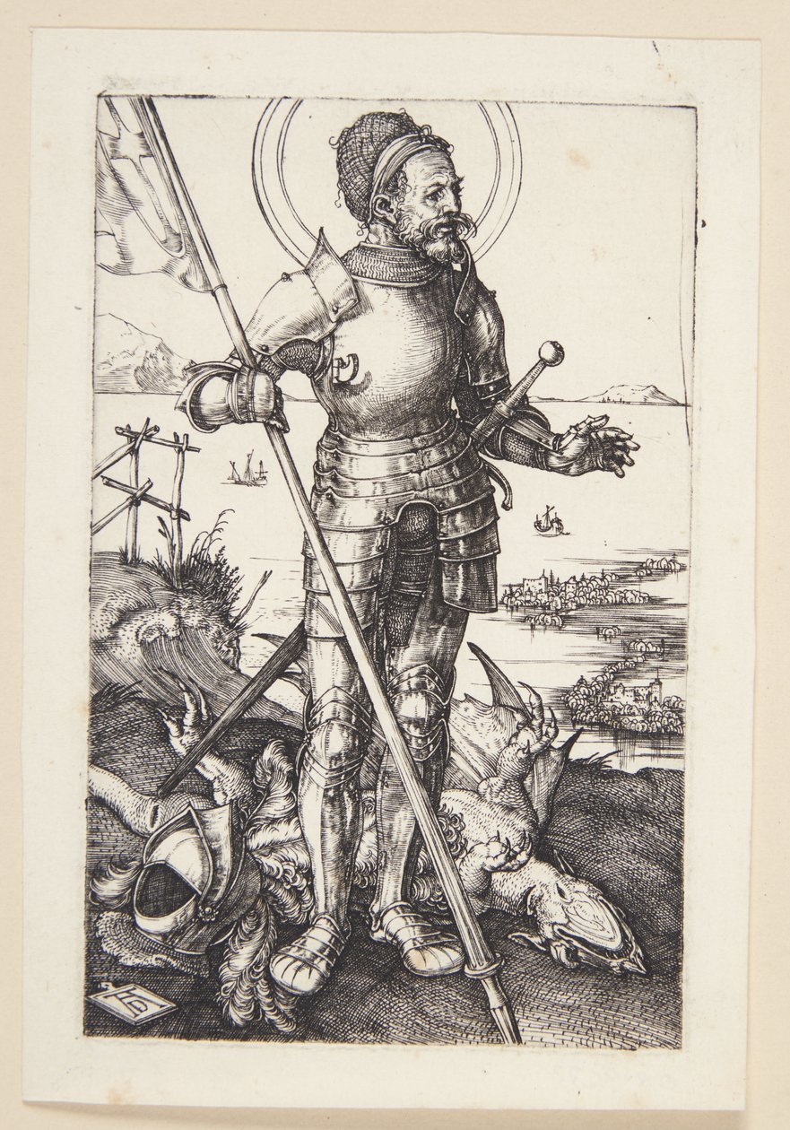 São Jorge a pé de Albrecht Dürer