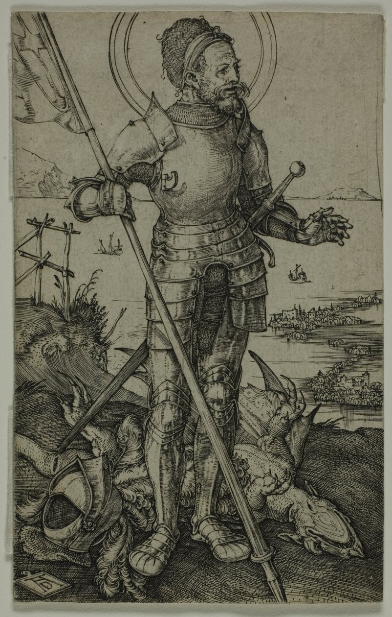 São Jorge a pé de Albrecht Dürer