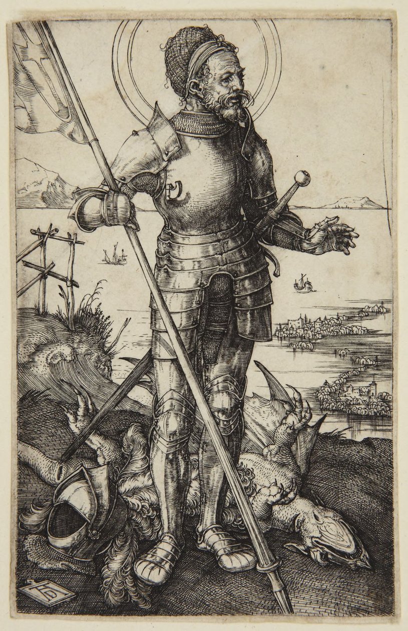 São Jorge a pé de Albrecht Dürer