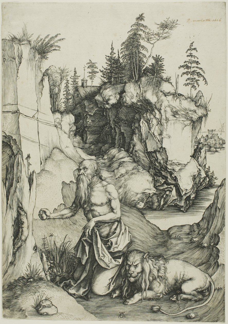 Penitente de São Jerônimo no Deserto de Albrecht Dürer