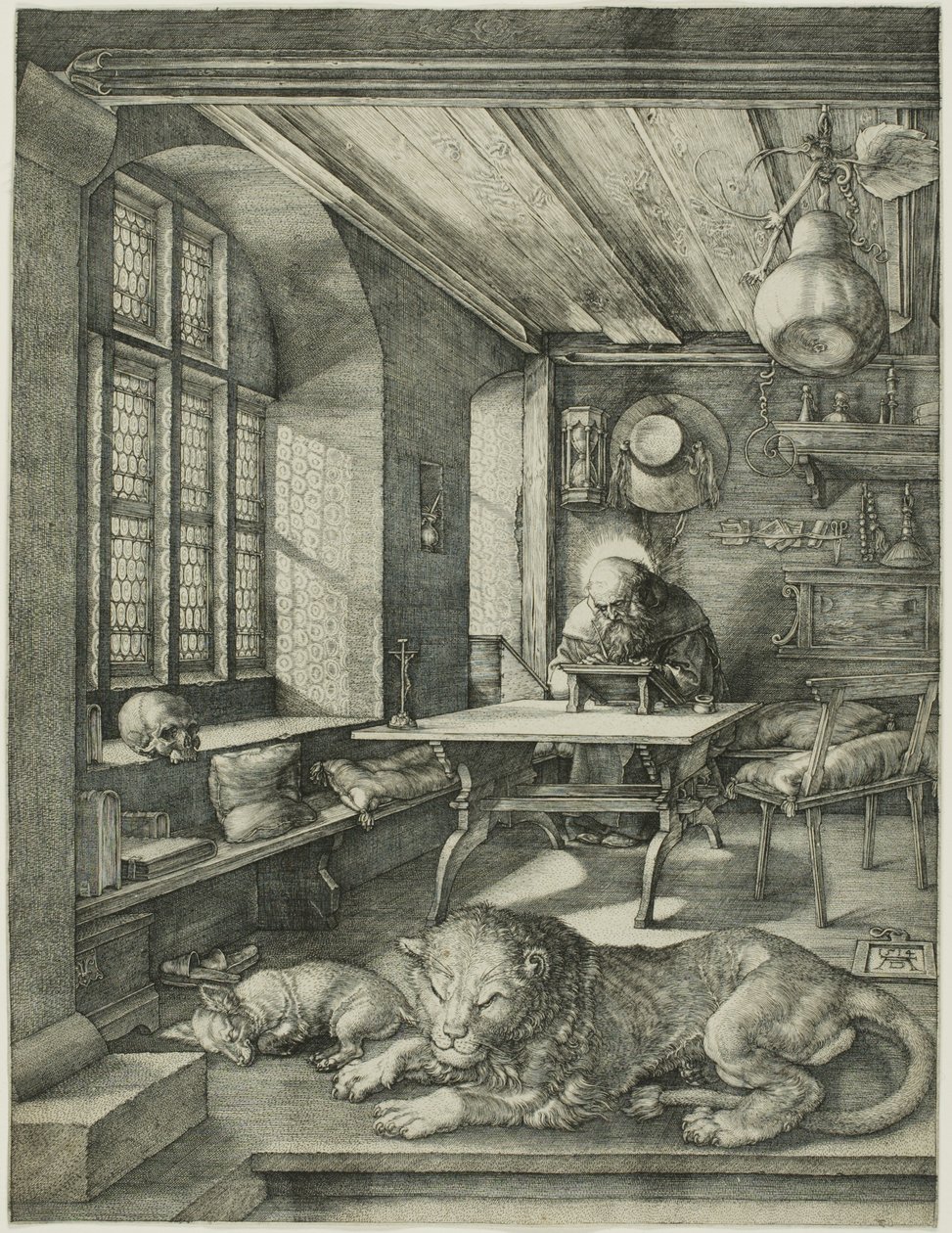 São Jerônimo em seu estudo de Albrecht Dürer