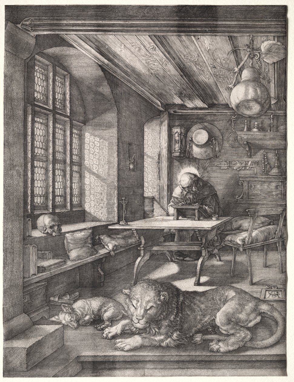 São Jerônimo em seu estudo de Albrecht Dürer