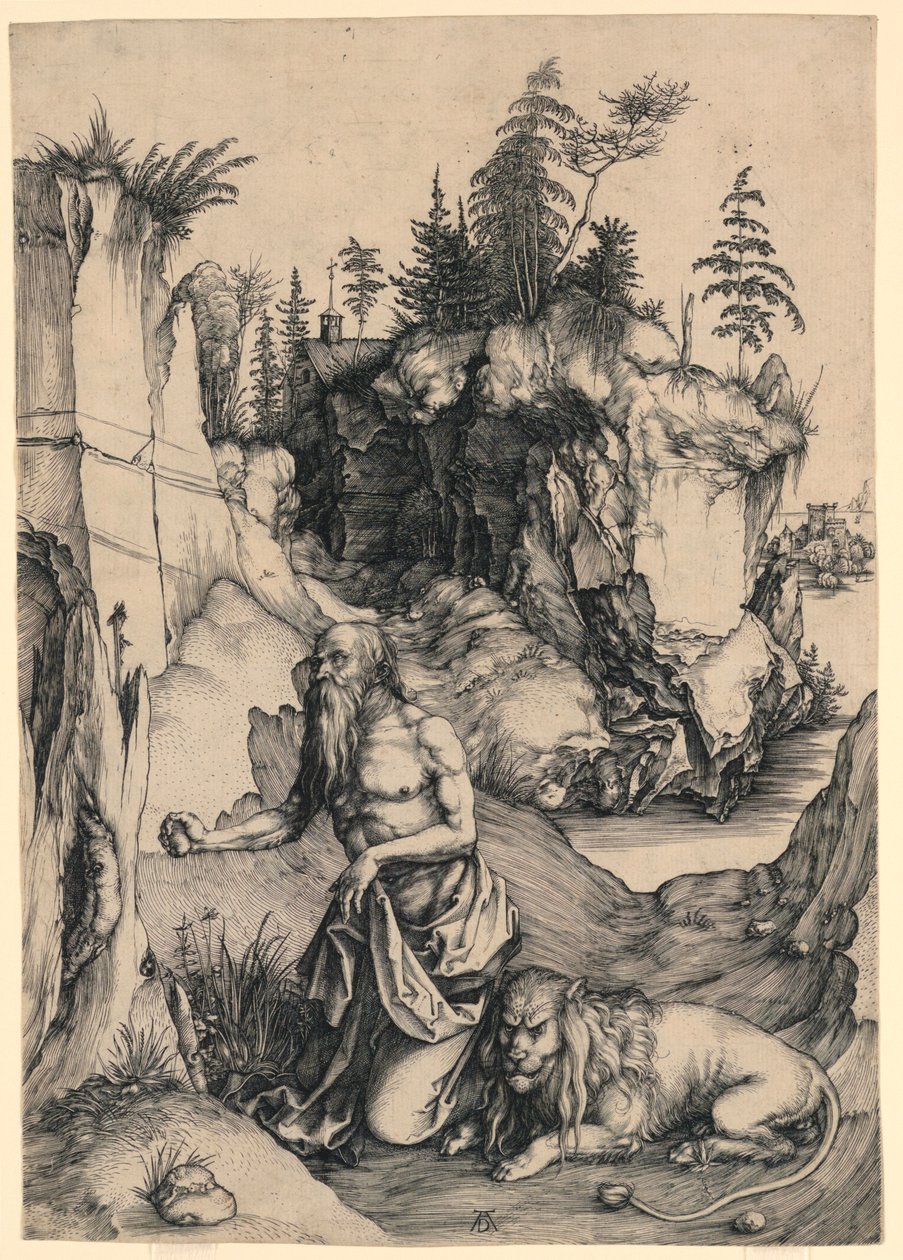 São Jerônimo em Penitência de Albrecht Dürer