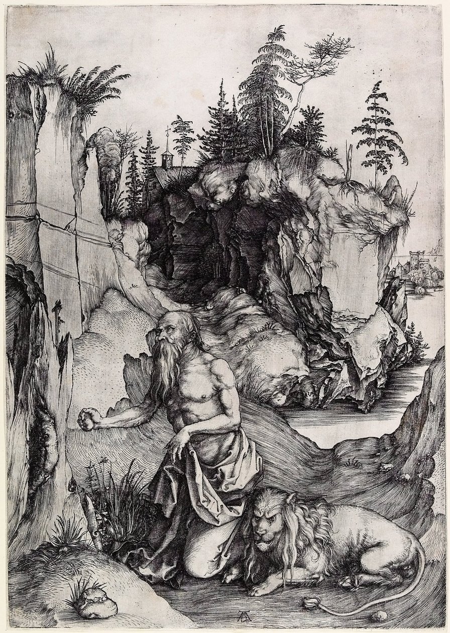São Jerónimo penitente de Albrecht Dürer
