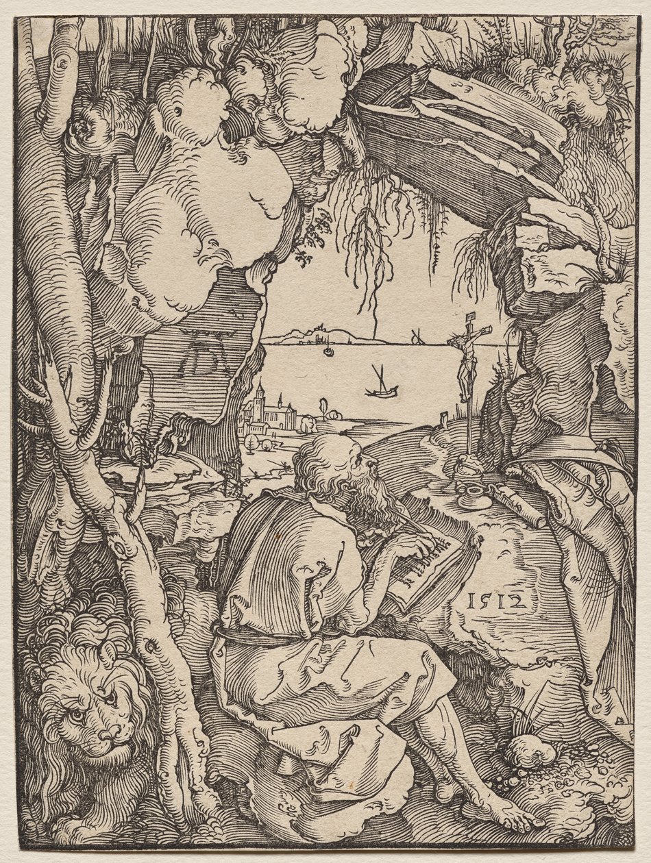 São Jerônimo em uma caverna de Albrecht Dürer