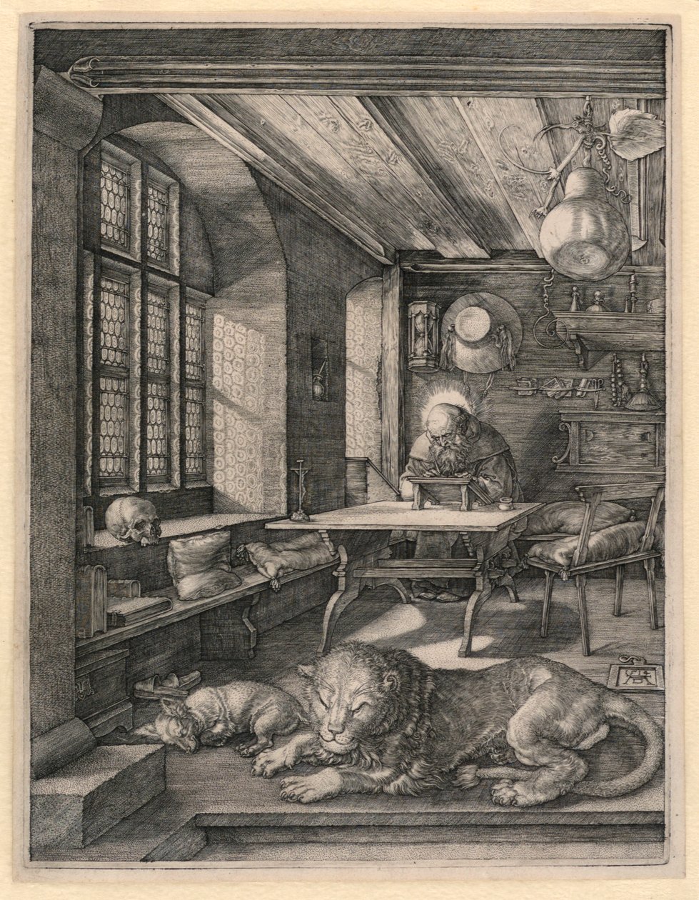 São Jerônimo em seu estudo de Albrecht Dürer