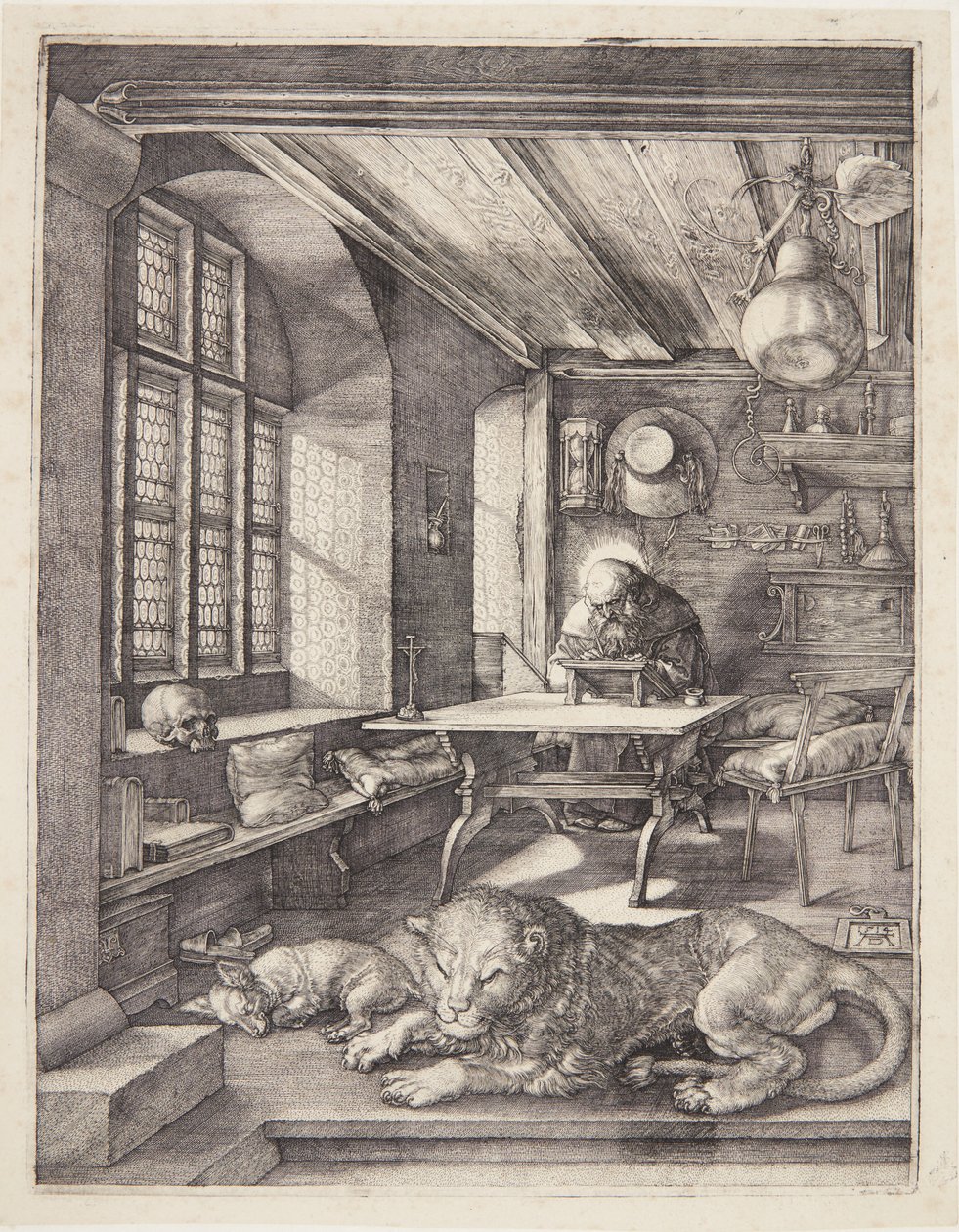 São Jerônimo em seu estudo de Albrecht Dürer