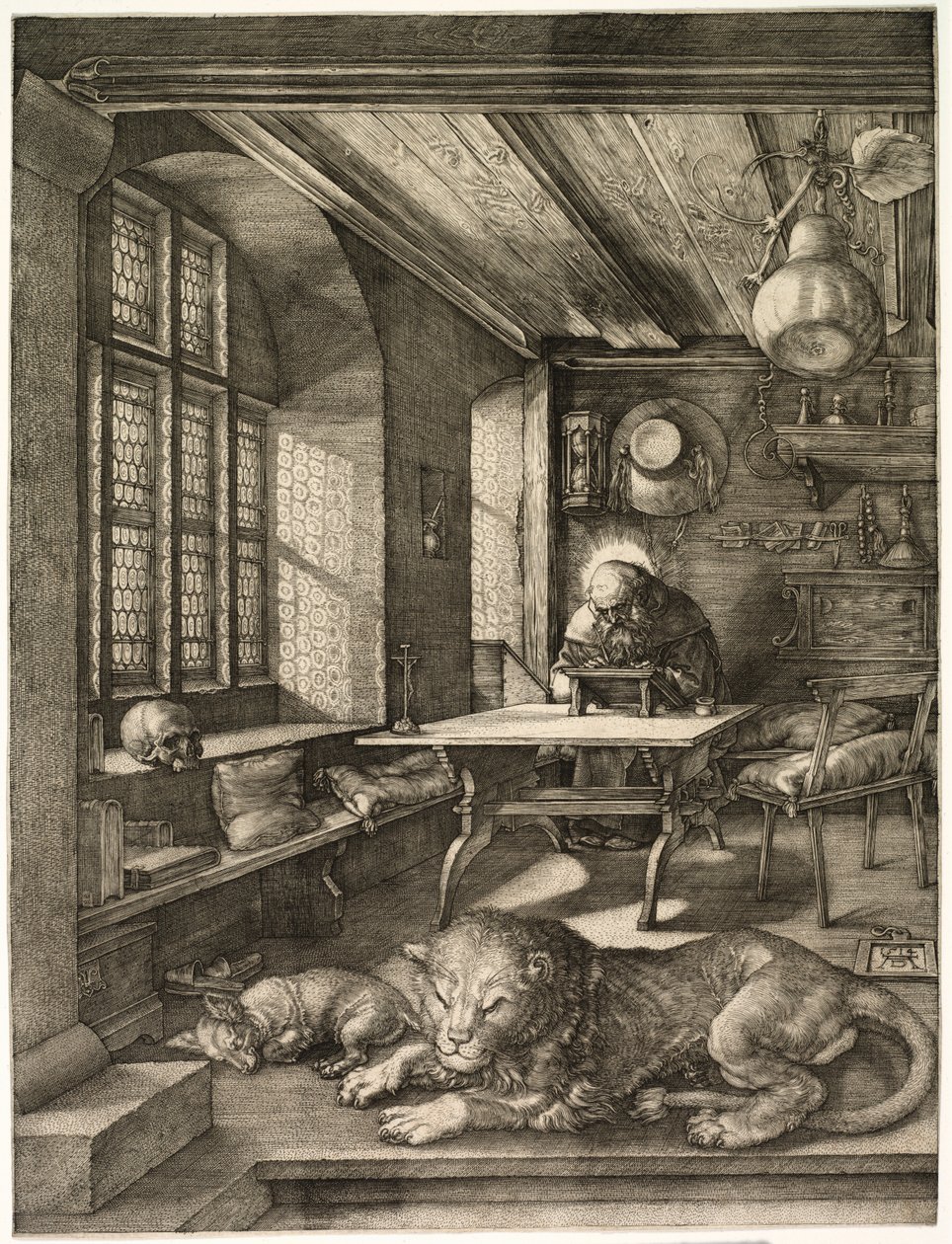 São Jerônimo em seu estudo de Albrecht Dürer