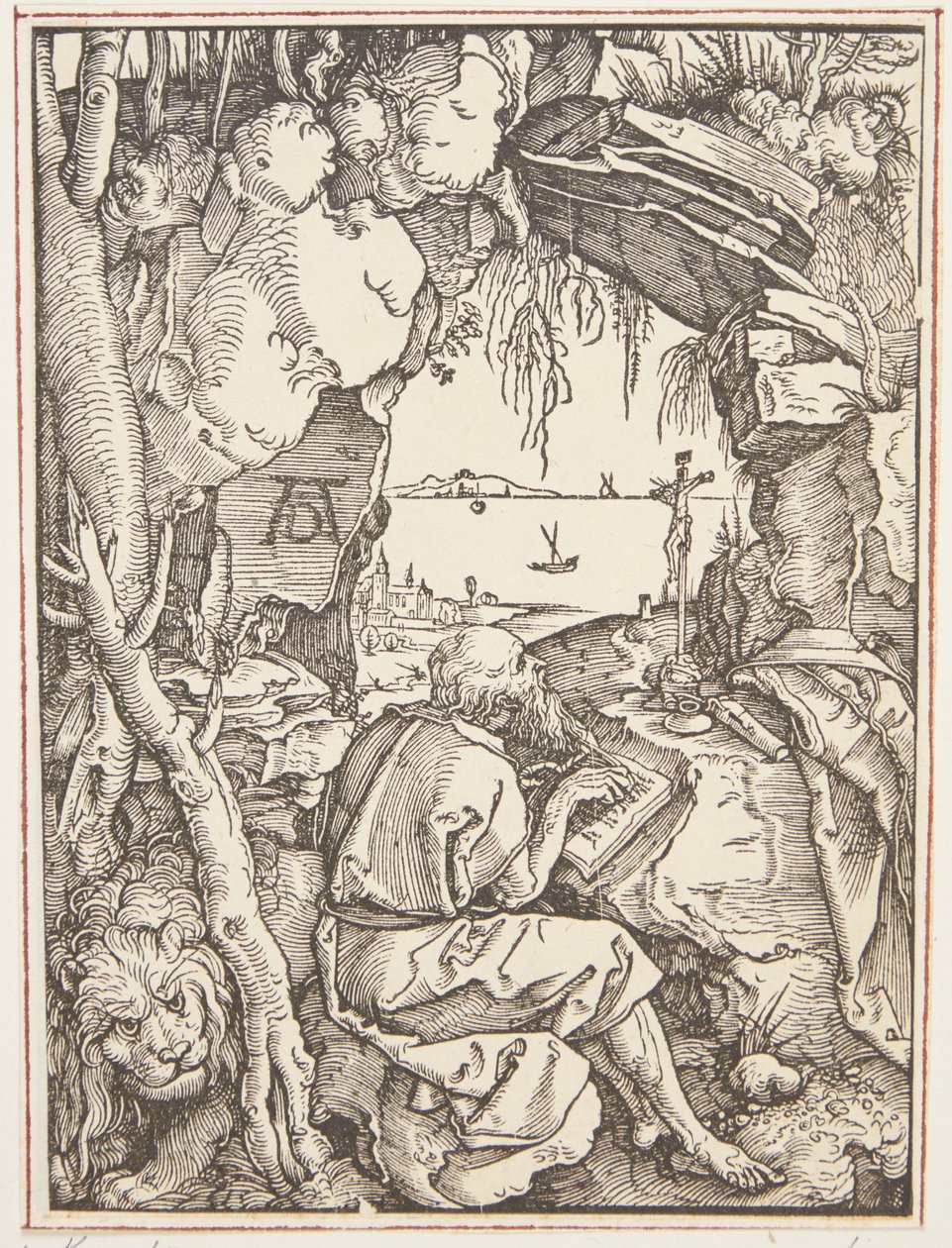 São Jerônimo na caverna de Albrecht Dürer