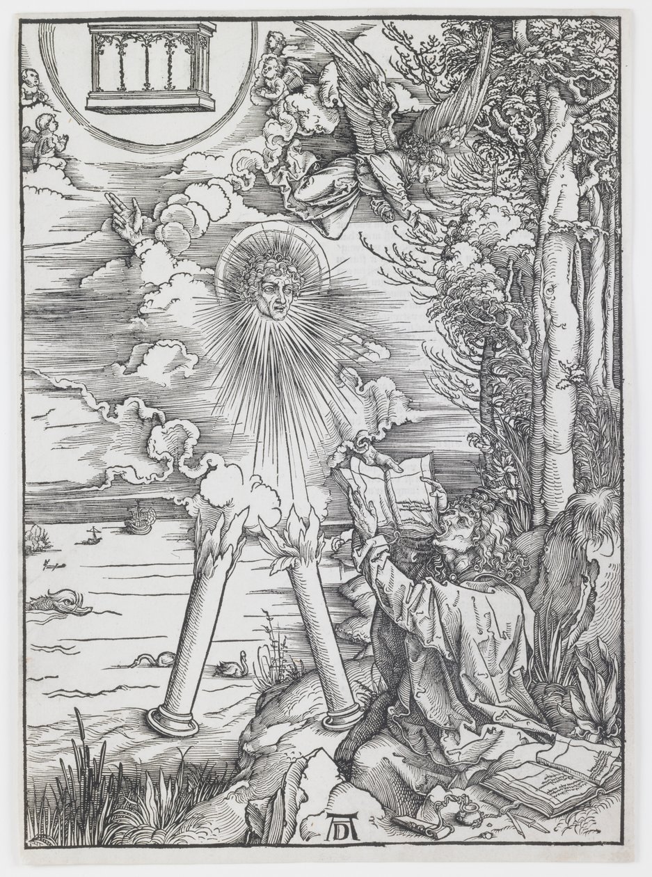 São João Devorando o Livro, de "O Apocalipse" de Albrecht Dürer
