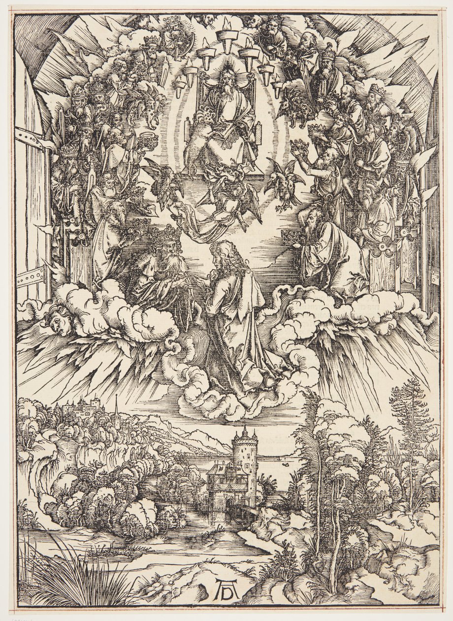 São João diante de Deus e dos Anciãos de Albrecht Dürer