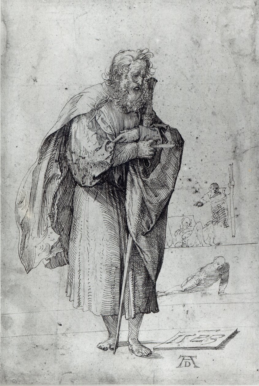 São Paulo, 1523 (caneta e tinta no papel) de Albrecht Dürer