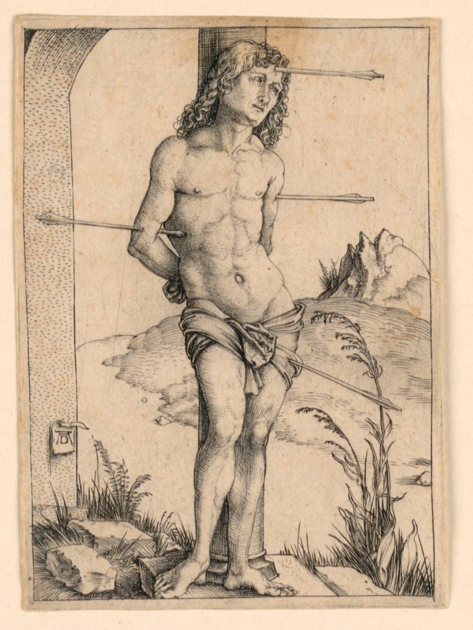 São Sebastião na Coluna de Albrecht Dürer