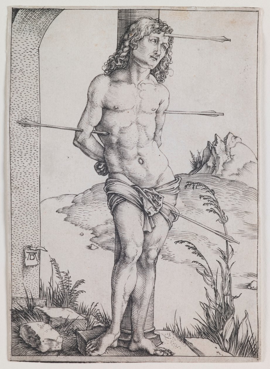 São Sebastião na Coluna de Albrecht Dürer