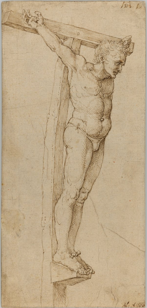 Estudo do Bom Ladrão de Albrecht Dürer
