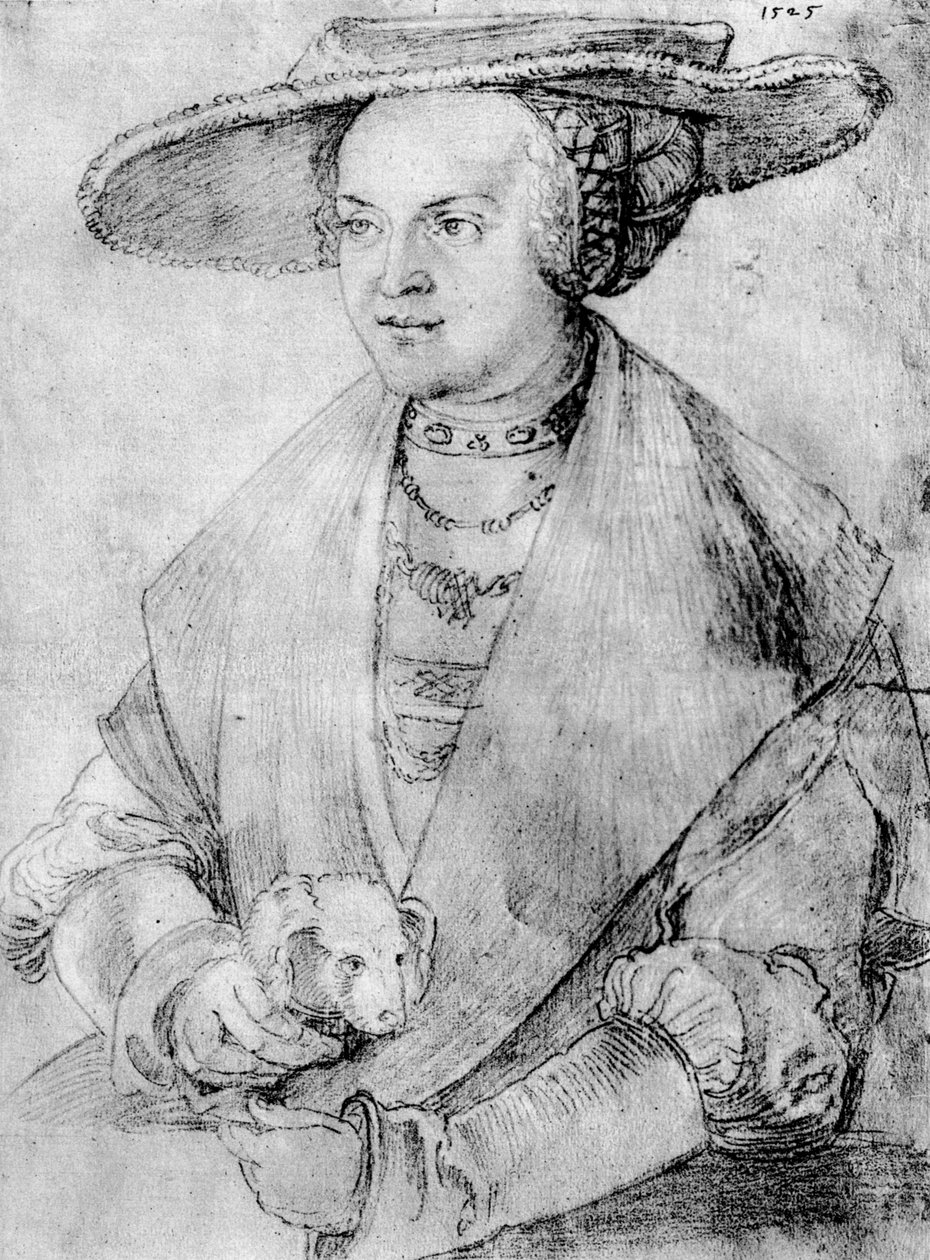 Susanne de Brandemburgo-Ansbach, 1525, 1936 de Albrecht Dürer