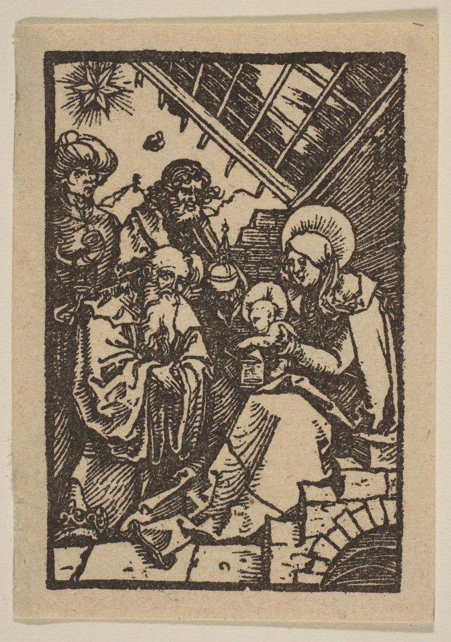 A Adoração dos Reis. de Albrecht Dürer