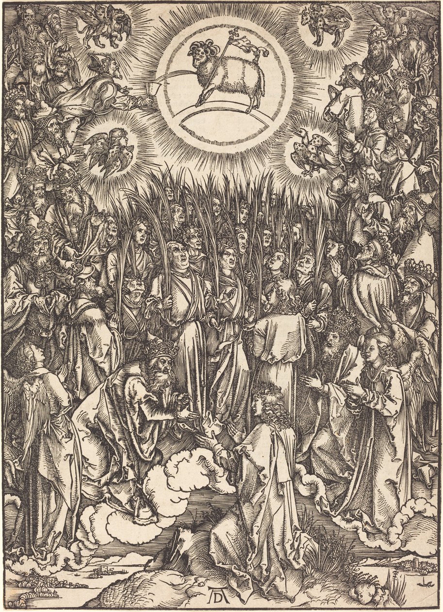 A Adoração do Cordeiro de Albrecht Dürer