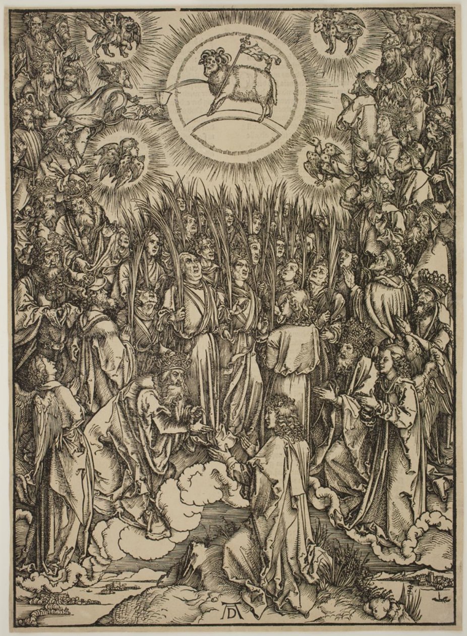 A Adoração do Cordeiro de Albrecht Dürer