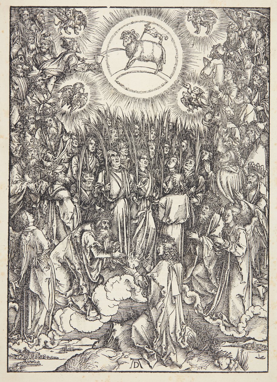A Adoração do Cordeiro de Albrecht Dürer