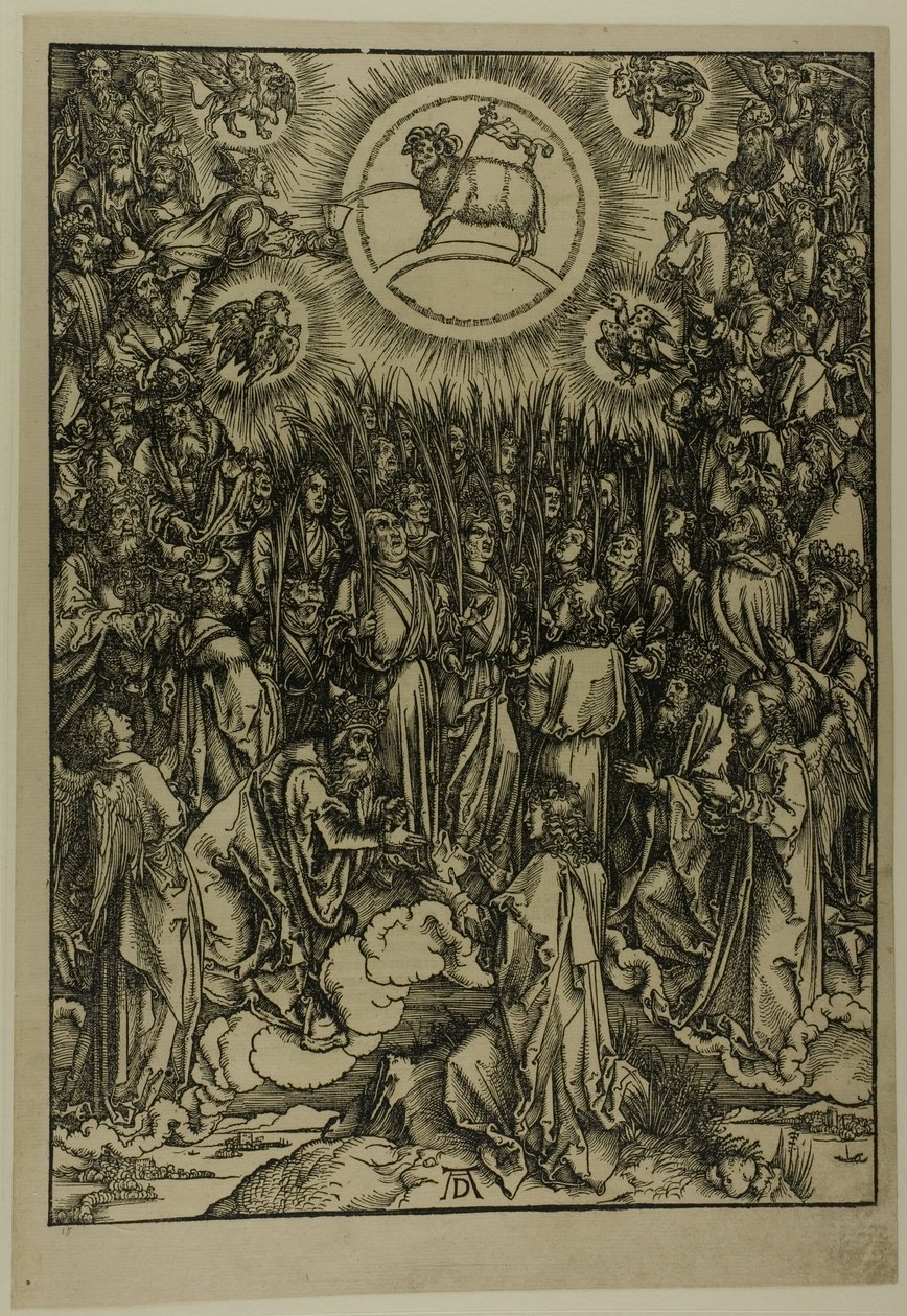 A Adoração do Cordeiro - O Hino dos Escolhidos, do Apocalipse de Albrecht Dürer