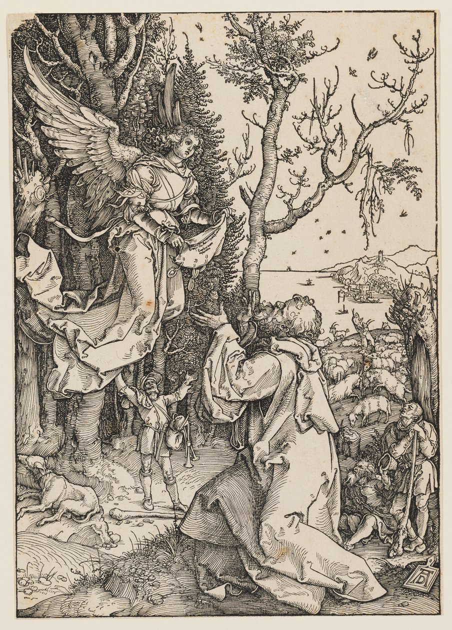 O anjo aparece a Joaquim de Albrecht Dürer