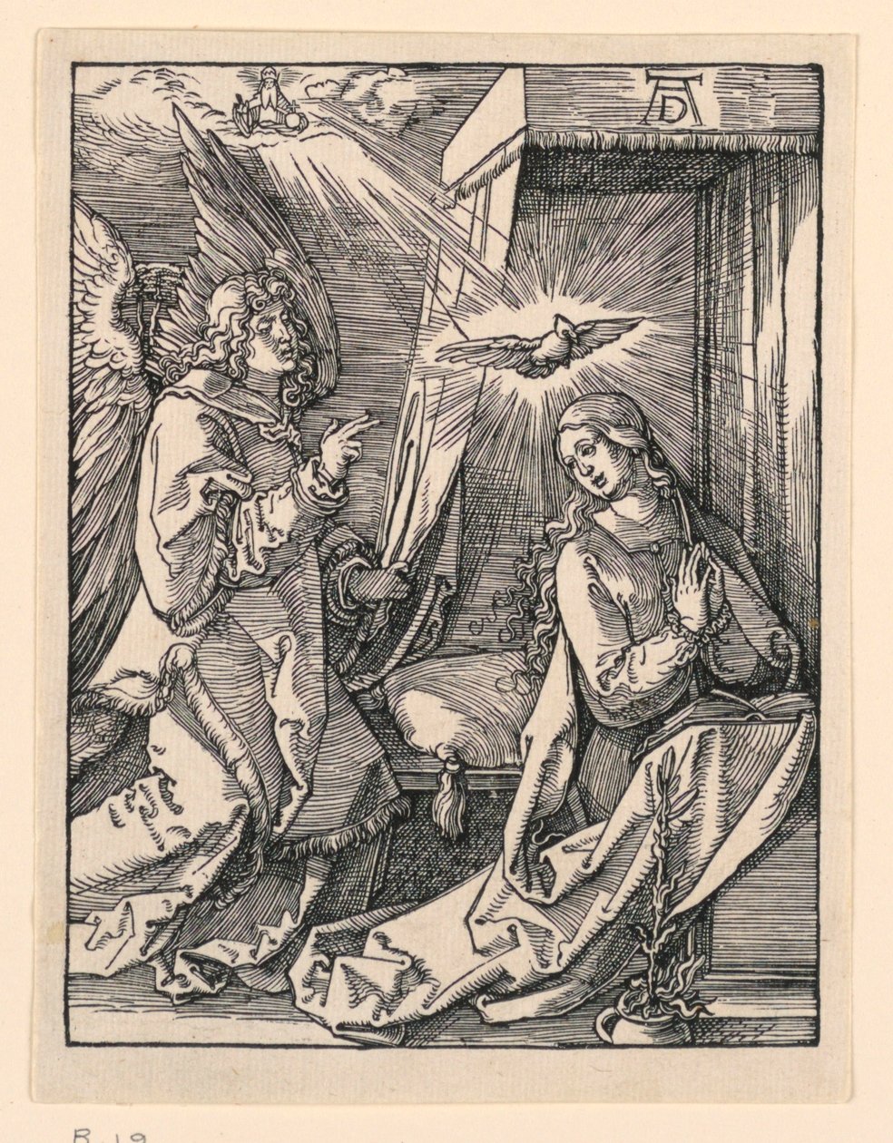 A Anunciação, da série A Pequena Paixão de Albrecht Dürer