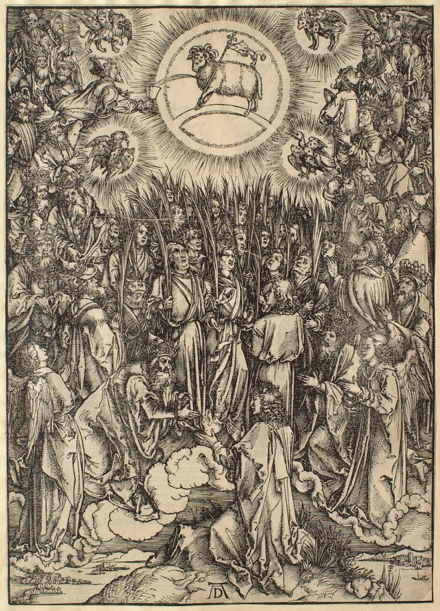 O Apocalipse: A Adoração do Cordeiro de Albrecht Dürer