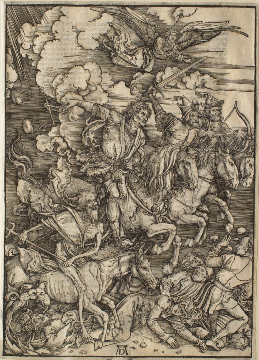 O Apocalipse: os quatro cavaleiros de Albrecht Dürer