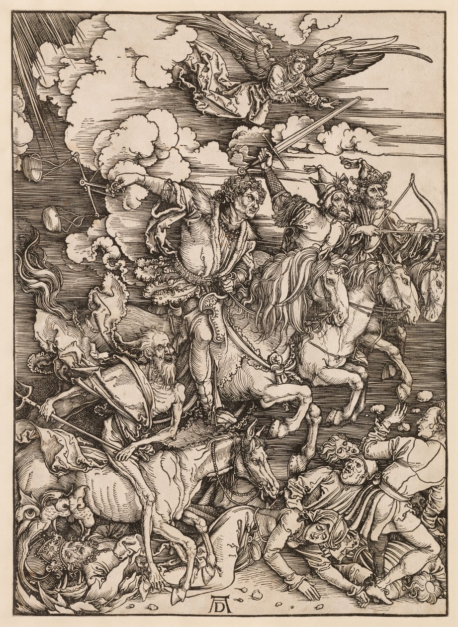 O Apocalipse: os quatro cavaleiros de Albrecht Dürer