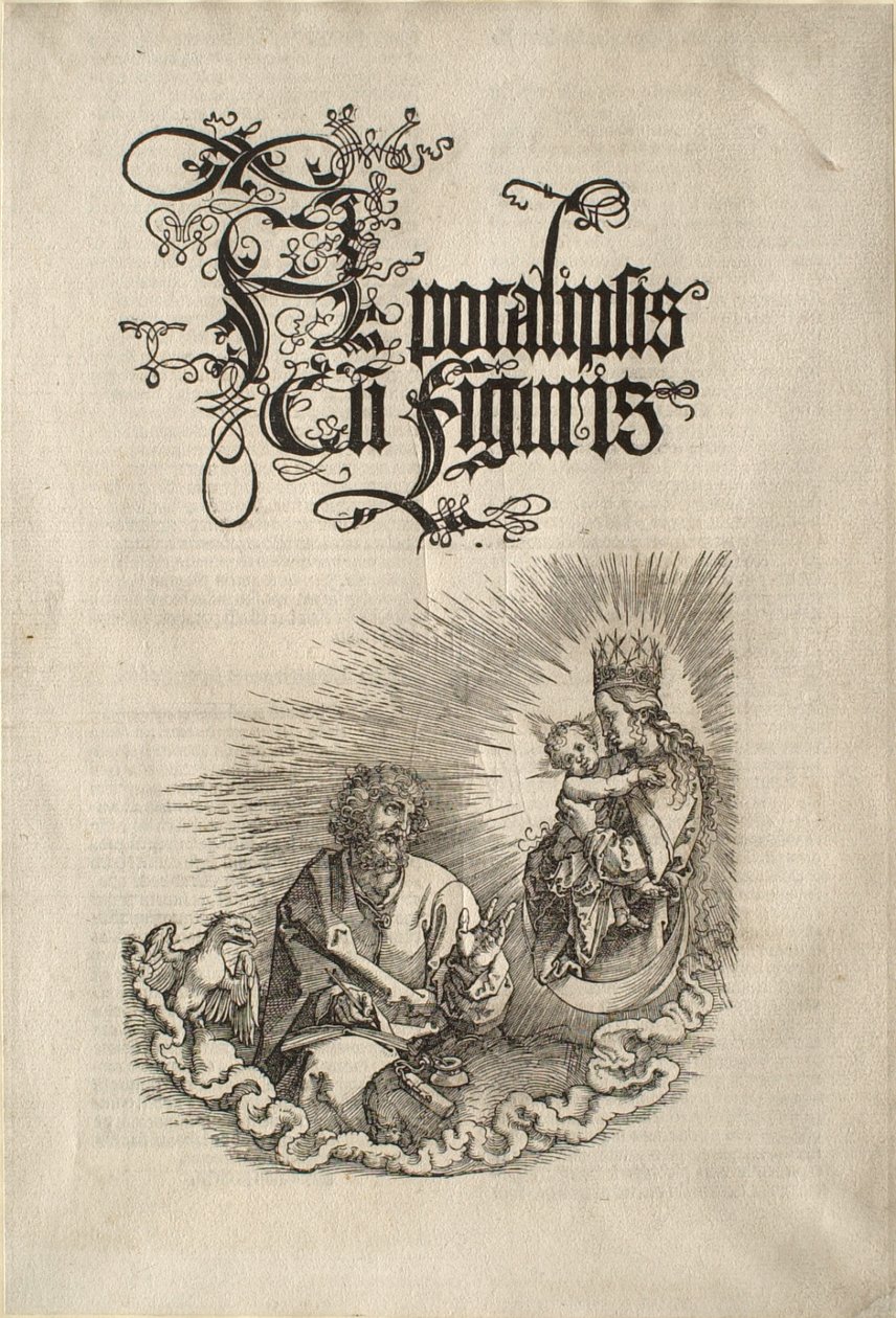 O Apocalipse: a Virgem aparece a São João de Albrecht Dürer