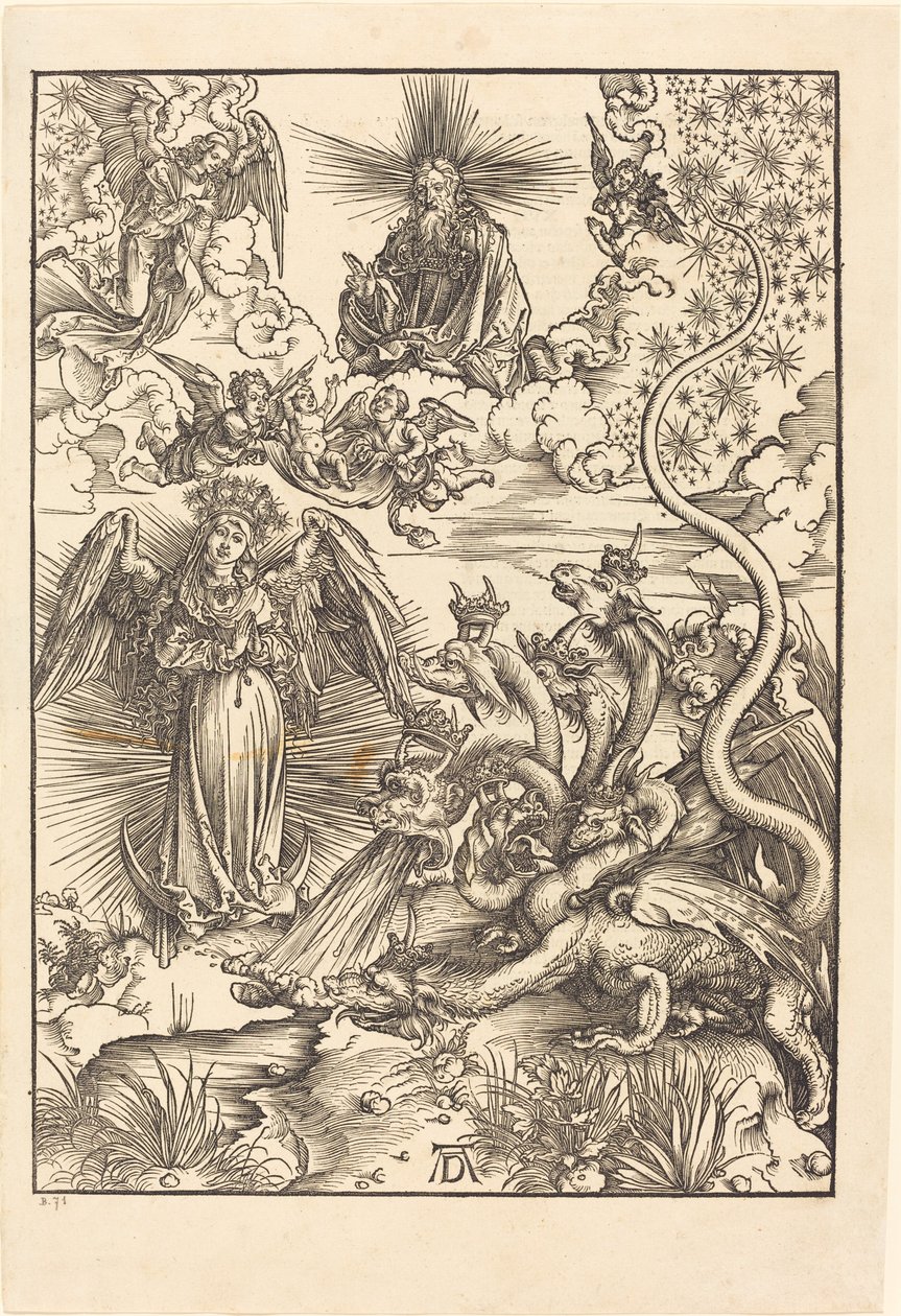 A Mulher Apocalíptica de Albrecht Dürer
