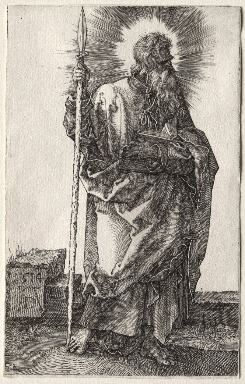 O Apóstolo Tomé de Albrecht Dürer