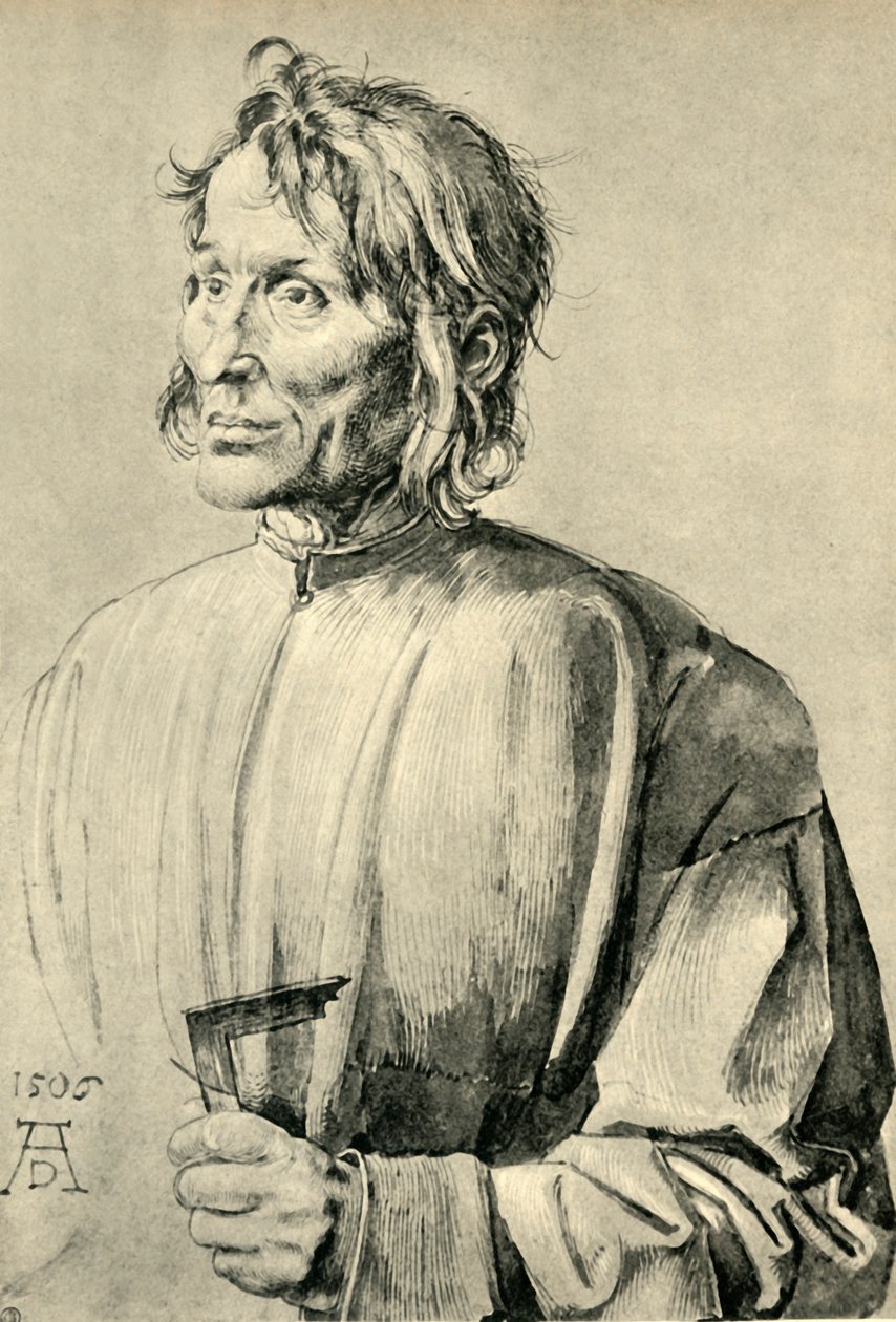 O arquiteto Jerome de Augsburg, 1506, 1943. de Albrecht Dürer